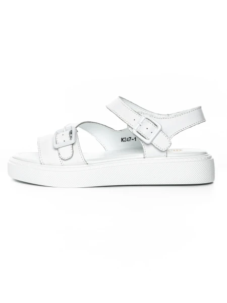 Sandale Dama din piele naturala K247-1 WHITE | FORMAZIONE