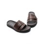 Papuci Barbati din piele naturala S11112 BROWN | ADVANCER