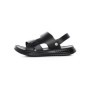 Sandale Barbati din piele naturala 56287 BLACK | ADVANCER