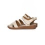 Sandale Dama din piele naturala 52033 CREAM | FORMAZIONE