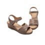 Sandale Dama din piele naturala 22002S GREY | FORMAZIONE