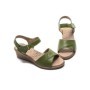 Sandale Dama din piele naturala 22002S GREEN | FORMAZIONE