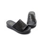 Papuci Dama din piele naturala 2607905 BLACK | FORMAZIONE