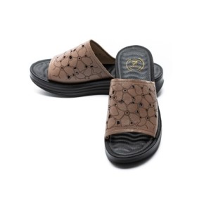 Papuci Dama din piele naturala 2607905 CAMEL | FORMAZIONE