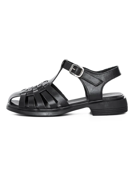 Sandale Dama din piele naturala 5250 BLACK | FORMAZIONE