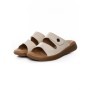 Papuci Dama din piele naturala 33173 CREAM | FORMAZIONE