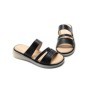 Papuci Dama din piele naturala 33191 BLACK | FORMAZIONE