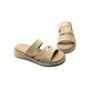 Papuci Dama din piele naturala 33191 YELLOW | FORMAZIONE