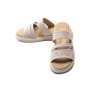 Papuci Dama din piele naturala 33191 CREAM | FORMAZIONE