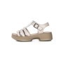Sandale Dama din piele naturala 246609T CREAM | FORMAZIONE