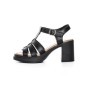 Sandale Dama din piele naturala TP1007-2 BLACK | FORMAZIONE