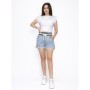 Blugi Scurti Dama TR655 ALBASTRU | KIKIRIKI