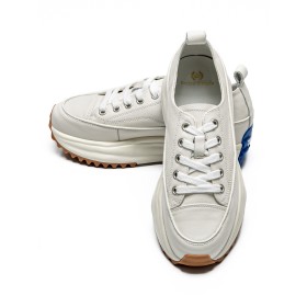 Pantofi Sport Dama din piele naturala 9529-2X Alb | Fran... » Reina.Ro