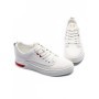 Pantofi Sport Barbati din piele naturala JH9070 Alb (M39) F.Gerardo