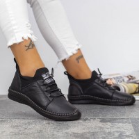 Pantofi Casual Dama 2051 Negru (L31) Reina