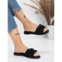 Papuci Dama cu Talpa Joasa 5PT9 BLACK | MEI