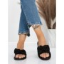 Papuci Dama cu Talpa Joasa 5PT9 BLACK | MEI