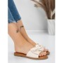 Papuci Dama cu Talpa Joasa 5PT9 BEIGE | MEI