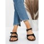 Papuci Dama cu Talpa Joasa J588-8 BLACK | MEI