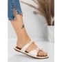Papuci Dama cu Talpa Joasa J588-8 BEIGE | MEI