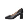 Pantofi cu Toc gros 20712 Negru | Formazione