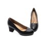 Pantofi cu Toc gros 20712 Negru | Formazione