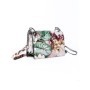 Genti Dama Din Piele Naturala GD39 WHITE-GREEN | FORSETI