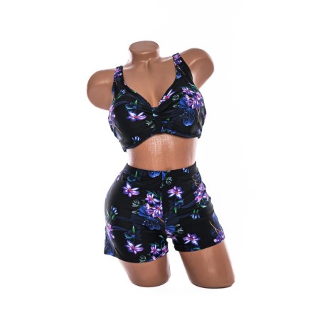 Costum de baie dama LM39 NEGRU | MEINA