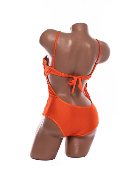 Costum de baie dama Y1919 PORTOCALIU | MEINA
