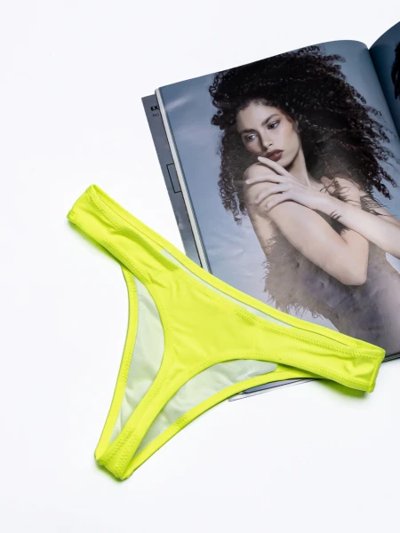 Costum de baie dama B01 VERDE NEON | MEINA
