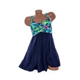 Costum de baie dama Y30220 VERDE-BLEUMARIN | MEINA