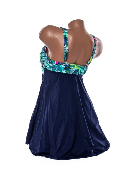 Costum de baie dama Y30220 VERDE-BLEUMARIN | MEINA