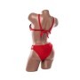 Costum de baie dama F221 ROSU | MEINA