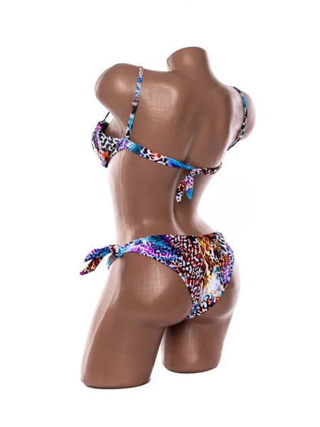 Costum de baie dama F662 MOV-ALBASTRU | MEINA