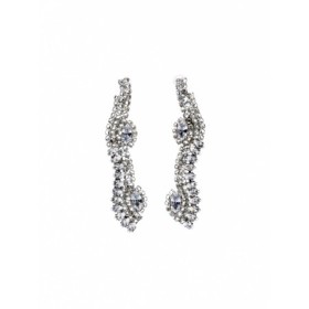 Set Colier + Cercei CLR005 ARGINTIU | MEI