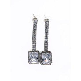 Set Colier + Cercei CLR016 ARGINTIU | MEI