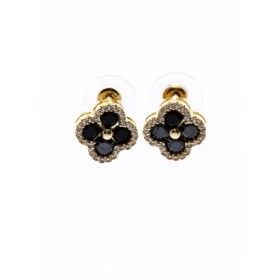 Set Colier + Cercei CLR003 AURIU-NEGRU | MEI