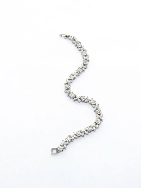 Bratara BR004 ARGINTIU | MEI