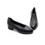 Pantofi cu Toc gros 5261 Negru | Formazione