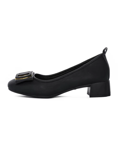 Pantofi cu Toc gros TP5008 Negru | Formazione