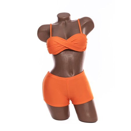 Costum de Baie Dama 2 Piese A2045 Roz » Reina.Ro