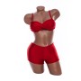 Costum de Baie Dama 2 Piese A2045 Roz » Reina.Ro