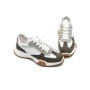 Pantofi Sport Barbati 8606 Alb-Cafea Franco Gerardo