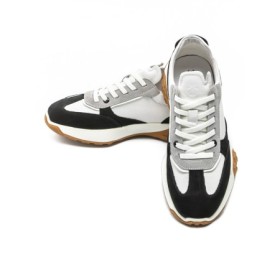 Pantofi Sport Barbati 8606 Alb-Negru Franco Gerardo