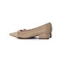 Pantofi cu Toc gros D26-103 Piersica | Formazione