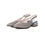 Pantofi cu Toc gros K1670-61B Gri Jose Simon