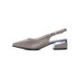 Pantofi cu Toc gros K1670-61B Gri Jose Simon