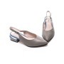 Pantofi cu Toc gros K1670-61B Gri Jose Simon