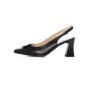 Pantofi cu Toc gros K4220-3918A Negru Jose Simon