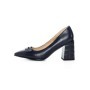 Pantofi cu Toc gros K4321-3667B Albastru Jose Simon
